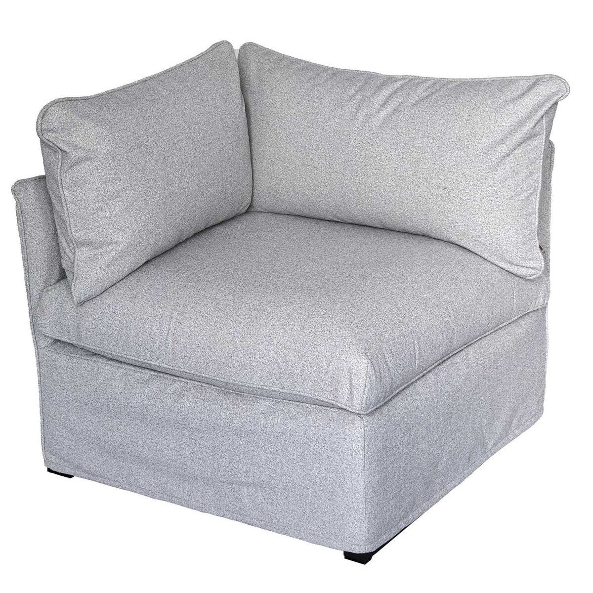 Outdoor Furniture - Patioflare Flexiform Modular Set Outdoor Corner Chair, Grey or Blue, PF11314 / PF11384