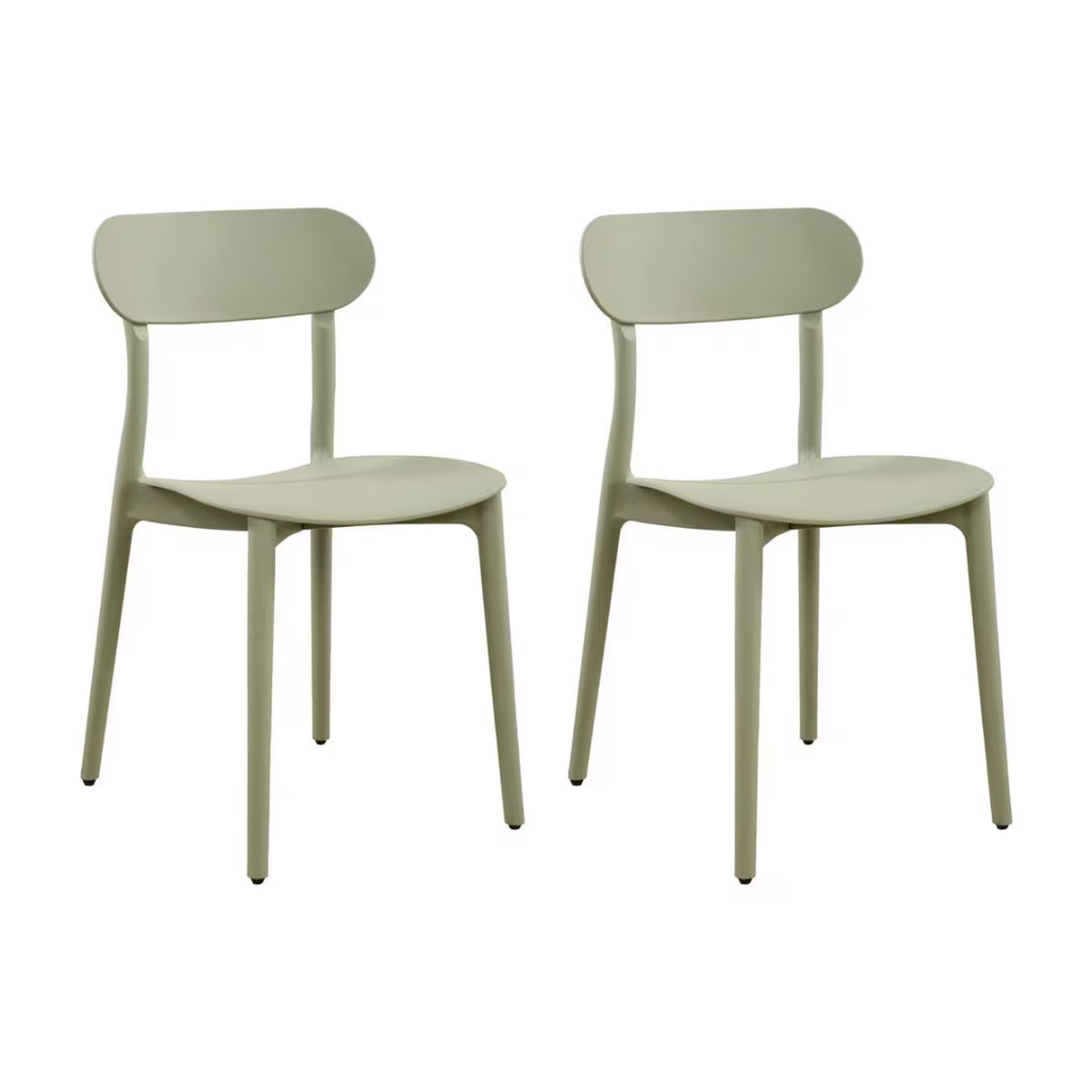 Outdoor Furniture - Patioflare+ Stacking Chair Set, 2 Pack, Green or Cream, PF11179 / PF11187