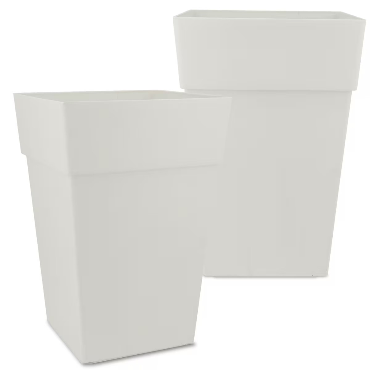 Planter - Grapevine Plus Collection Ollie Planter, 2-Pack, Cream or Dark Grey, PL10722 / PL10721
