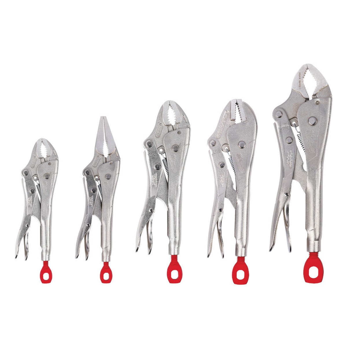Pliers Kit - Milwaukee 5 Pc. TORQUE LOCK Locking Pliers Kit, 48-22-3695