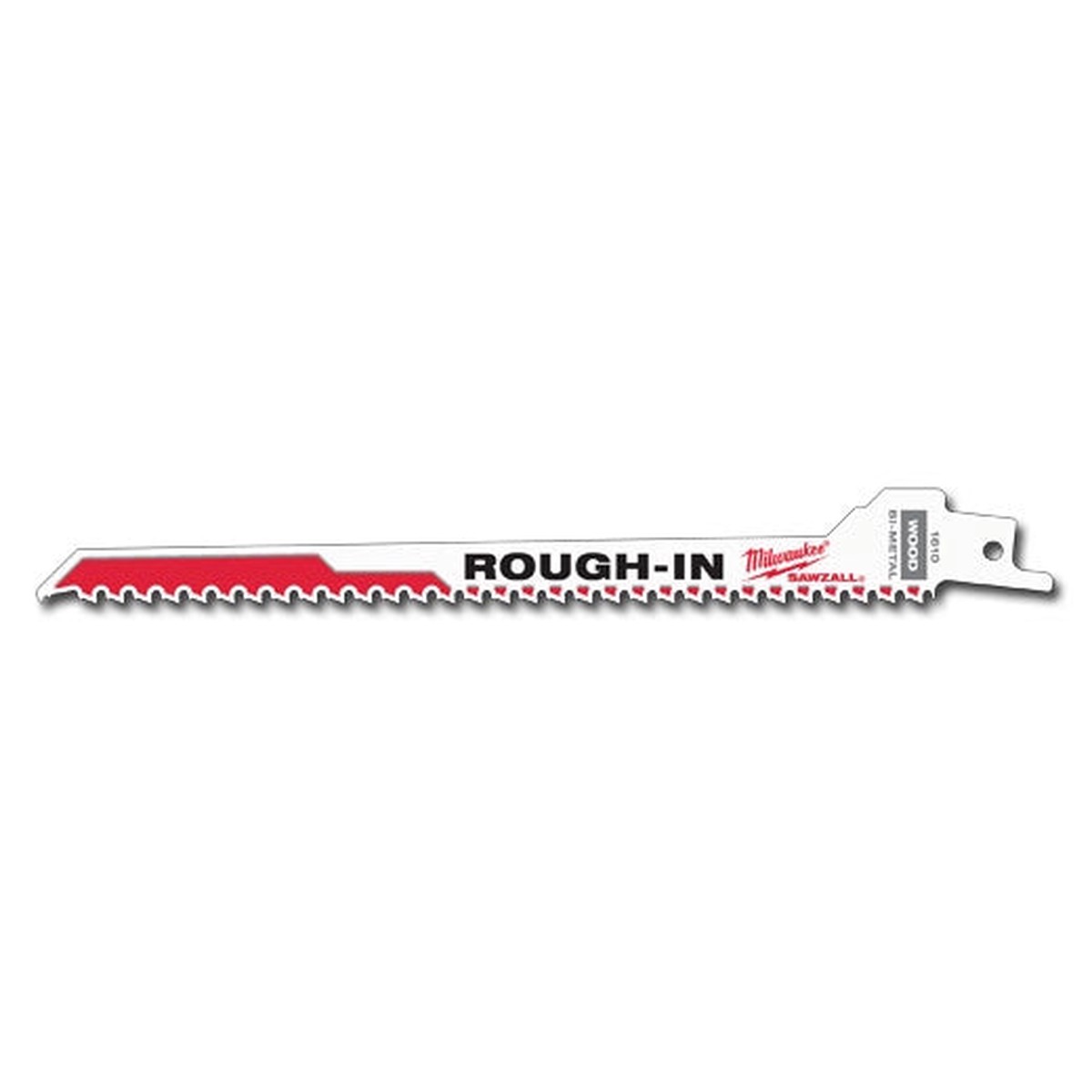 Saw Blades - Milwaukee SAWZALL Rough-In Blade - 5 Pack, 48-00-1610