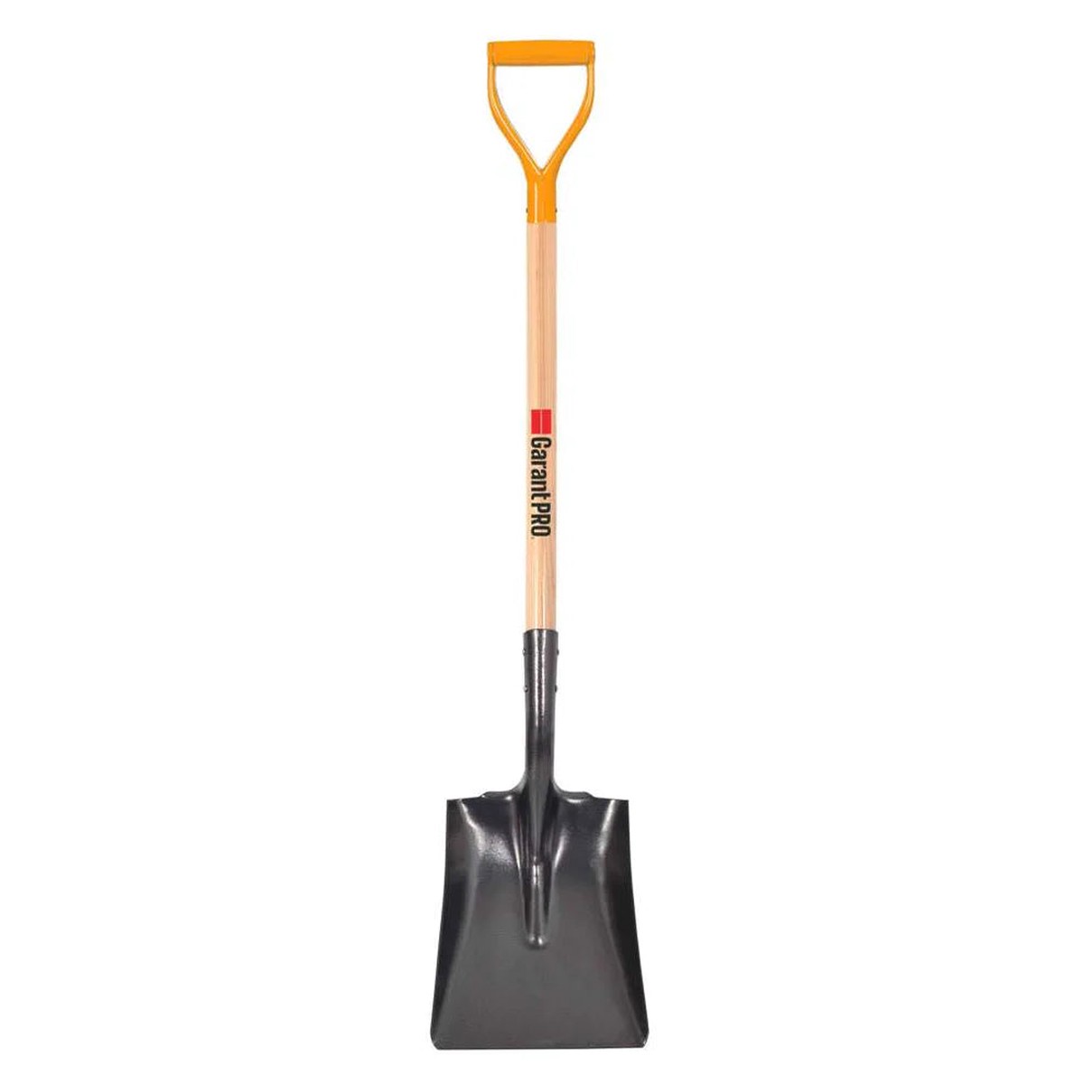 Shovel - Garant 49" Square Point Shovel with Wood Handle and D-grip, 85652 / GHS4D35
