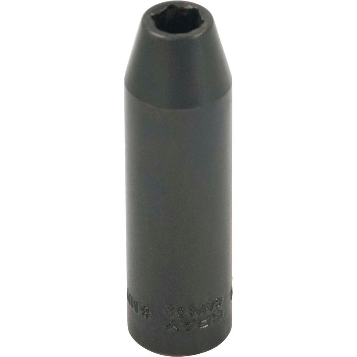 Socket - Gray Tools 3/8" Drive 6 Point Metric Deep Length Sockets - Impact Black Industrial Finish, Various Sizes, MTPL