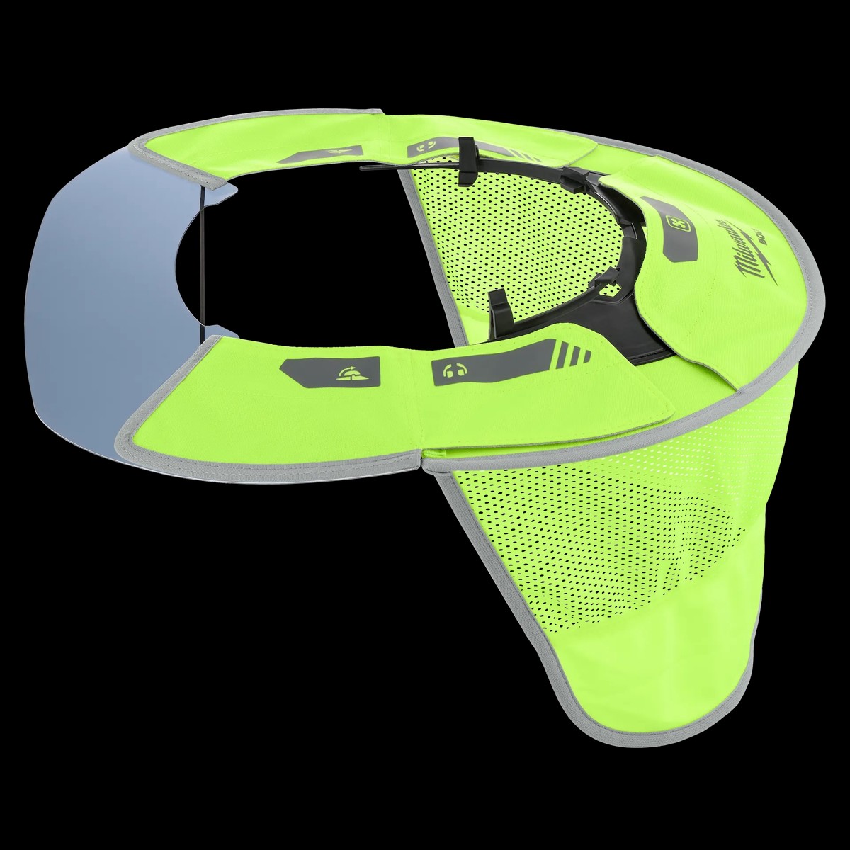 Sun Visor - Milkwaukee BOLT Sun Visor with Sunshade, 48-73-1078