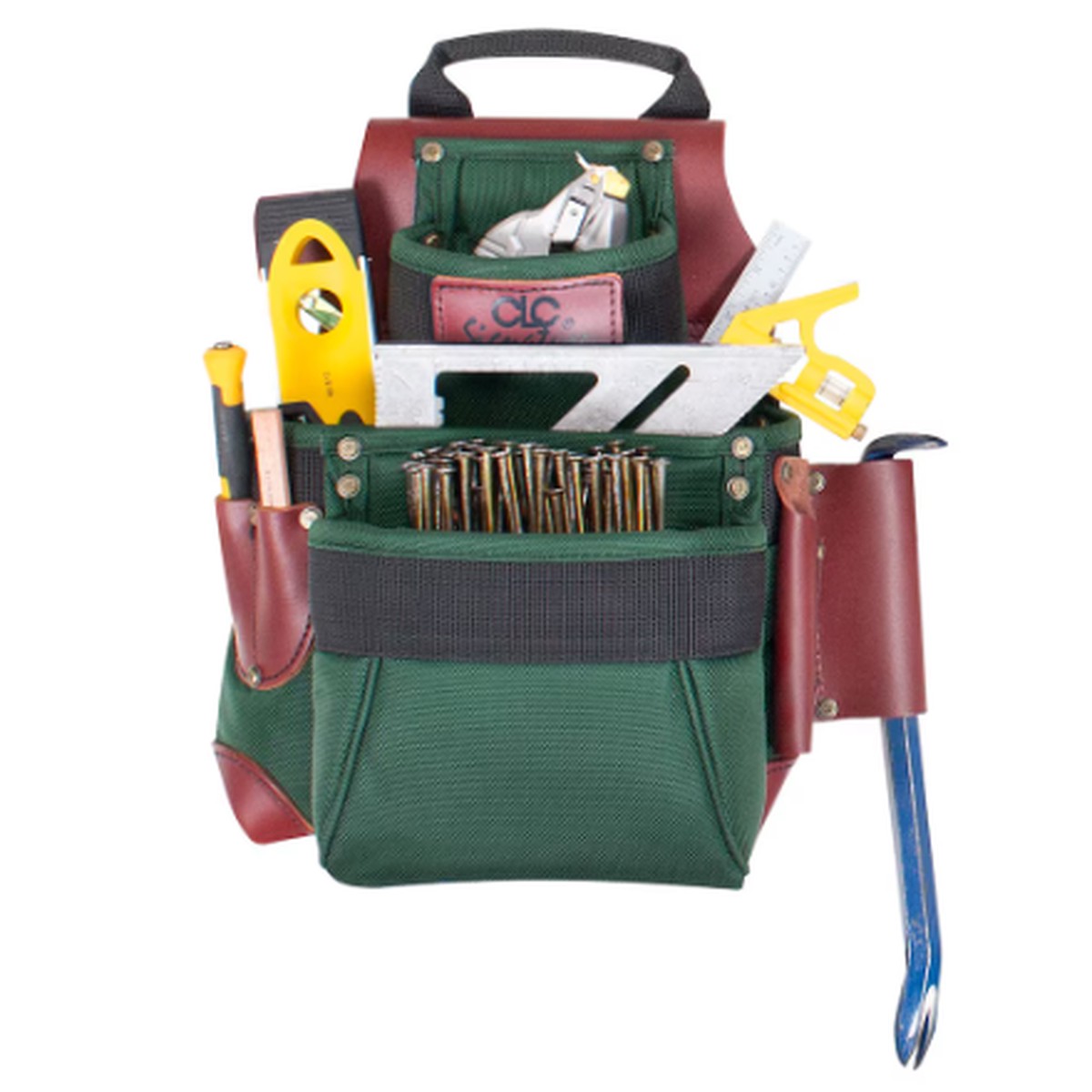 Tool Bag - Kuny's 7 Pocket Construction Worker's Ballistic Nylon Nail & Tool Bag, 51685