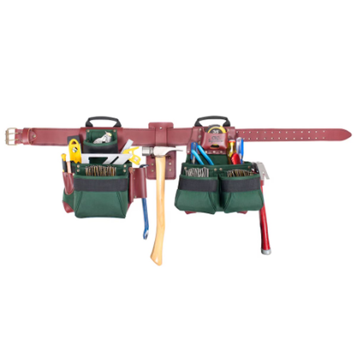 Tool Belt - Kuny's 17 Pocket Top of the Line Pro Framer's Ballistic Nylon Combo System, Large or X-Large, 54531 / 54531X