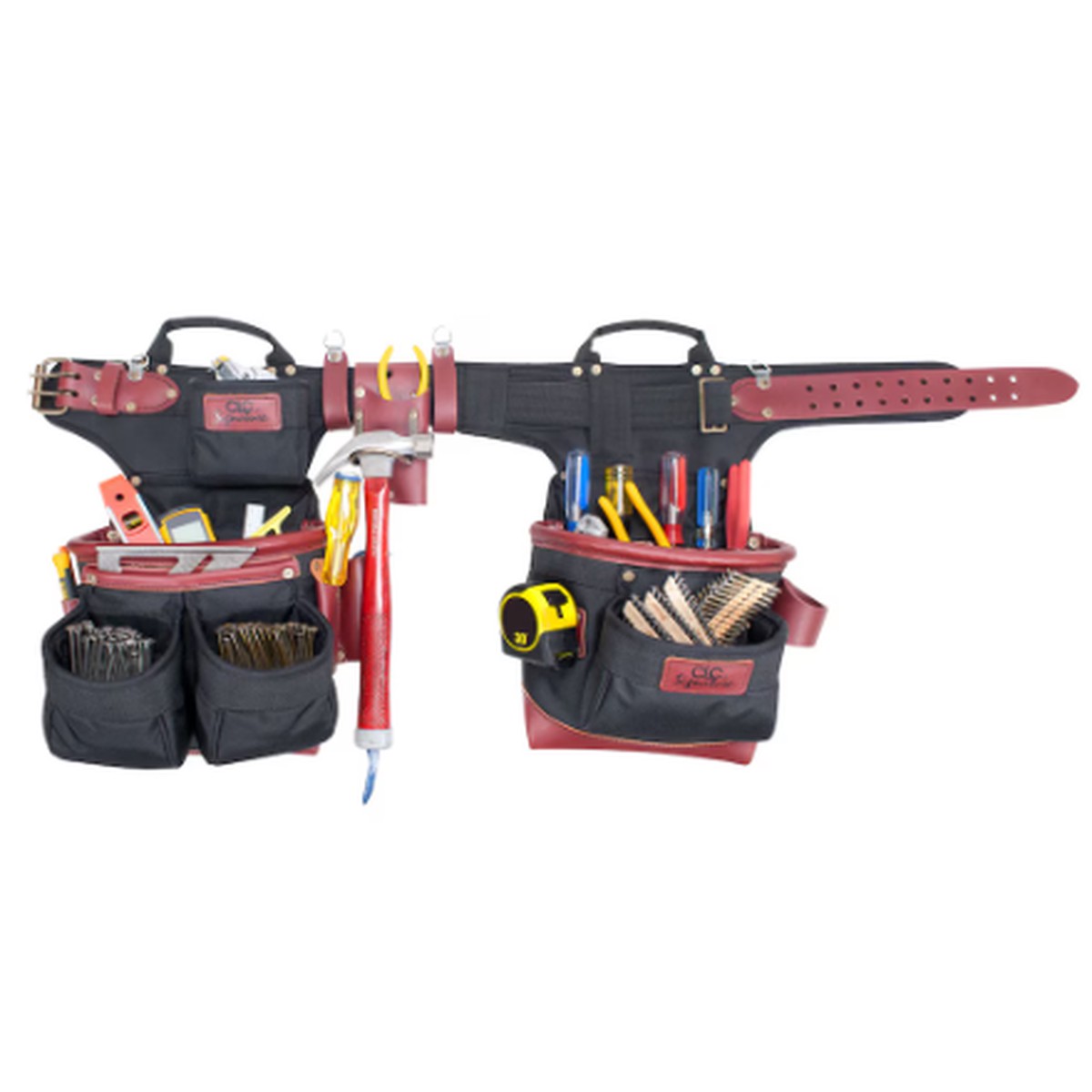 Tool Belt - Kuny's 19 Pocket Top of the Line Pro Framer's Adjustable Ballistic Nylon Apron, 54560