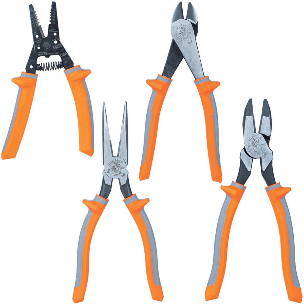 Tool Set - Klein Tools 1000V Insulated Tool Set, 4-Piece, 9417R