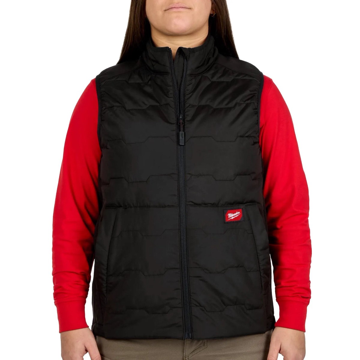Vest - Milwaukee Women's FREEFLEX Black Lightweight Insulated Vest, F350B