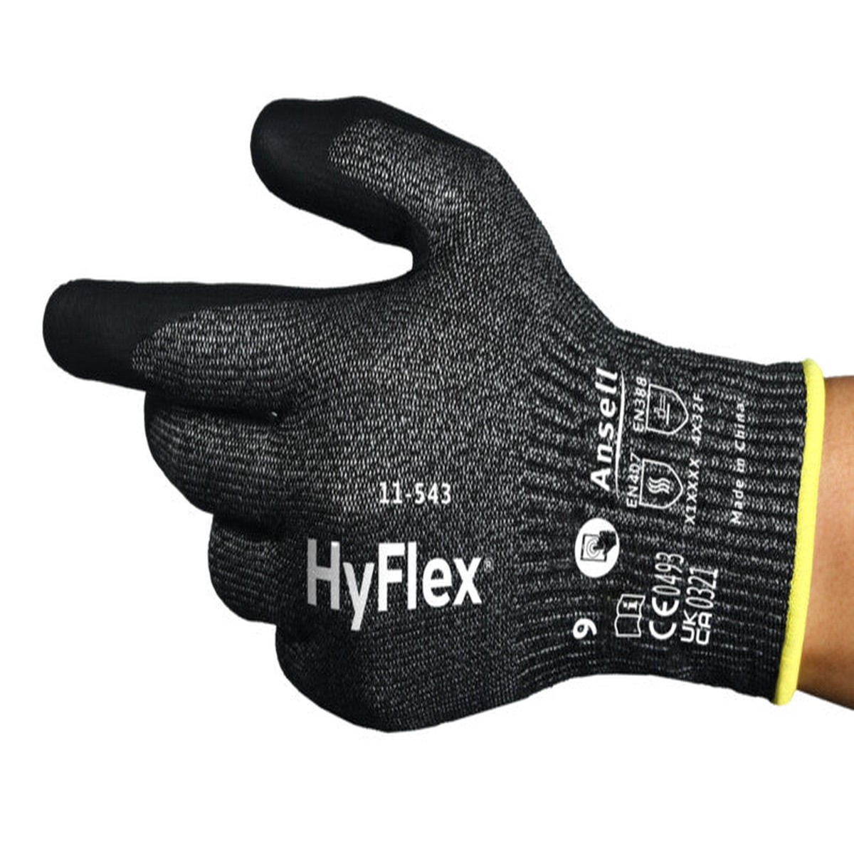 Cut Resistant Gloves - Ansell Hyflex Versatile Cut-Resistant Gloves, 11-543