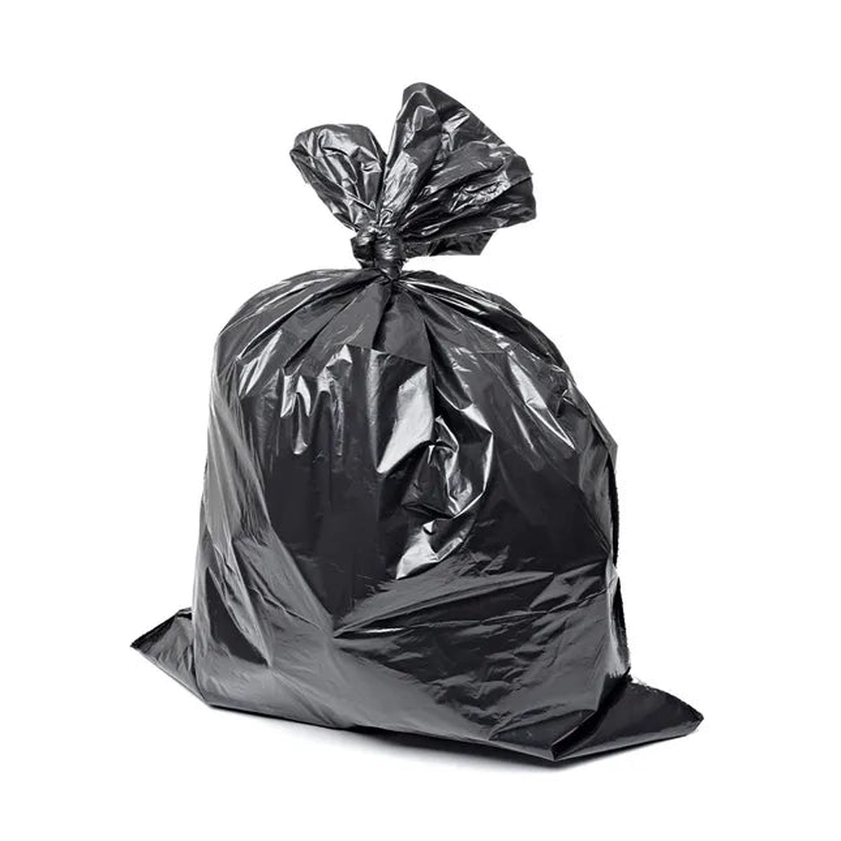 Garbage Bags - Eco II 42" x 48" Black X-Strong Garbage Bags (Case of 100), 97706CX