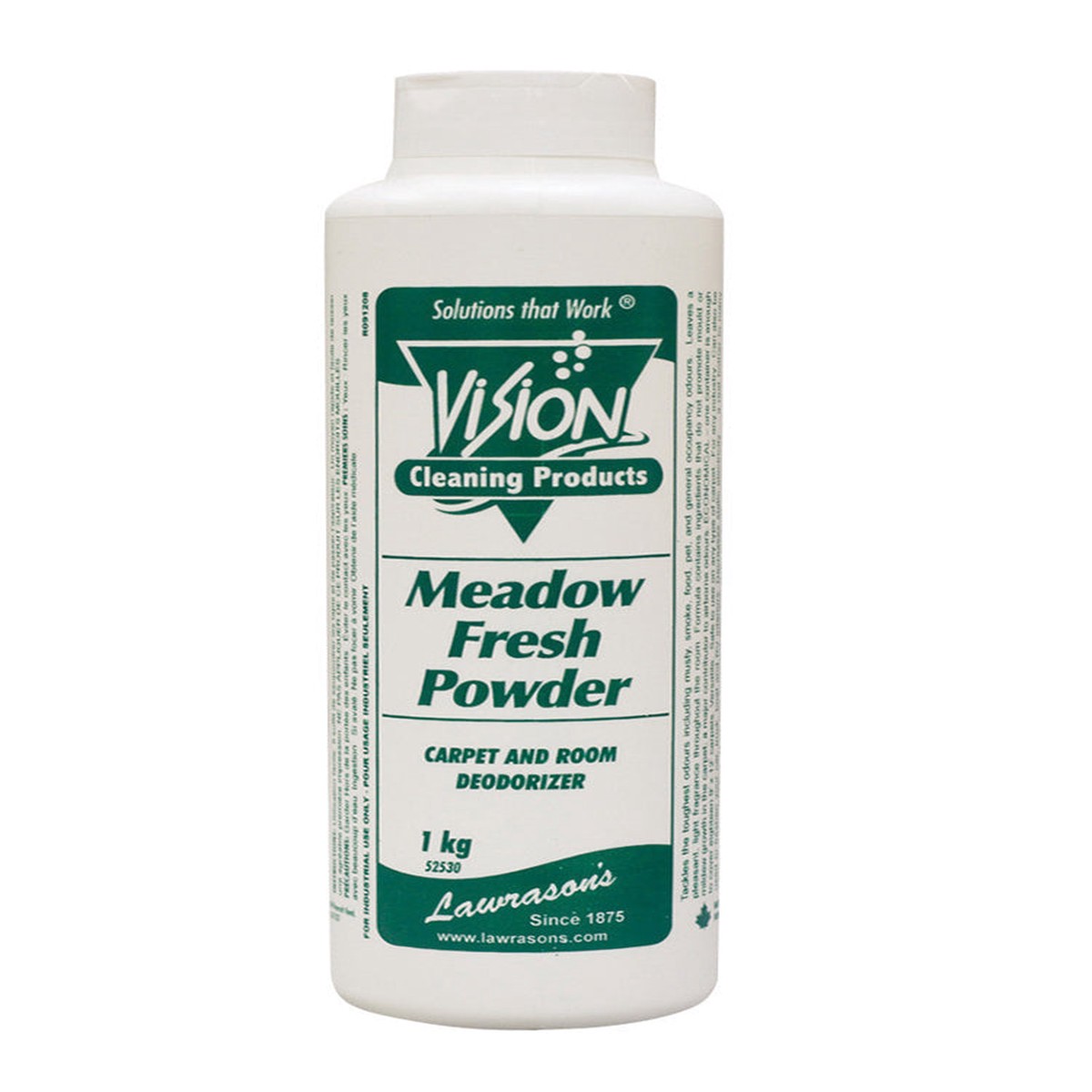 Odour Control - Lawrason's VISION Meadow Fresh Powder (12 x 1 kg), 52530