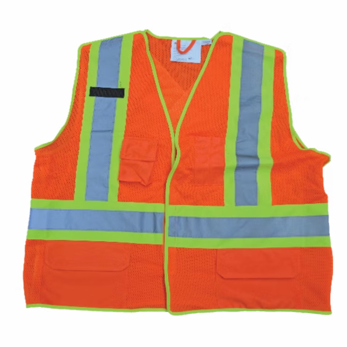 Safety Vest - WorkZone Safety Products Hi-Viz Deluxe Safety Vests, DV-OTT / DV-LTT