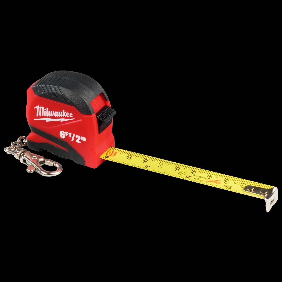 Tape Measure - Milwaukee 6ft / 2m Keychain Tape Measure - 12PK, 48-22-1706