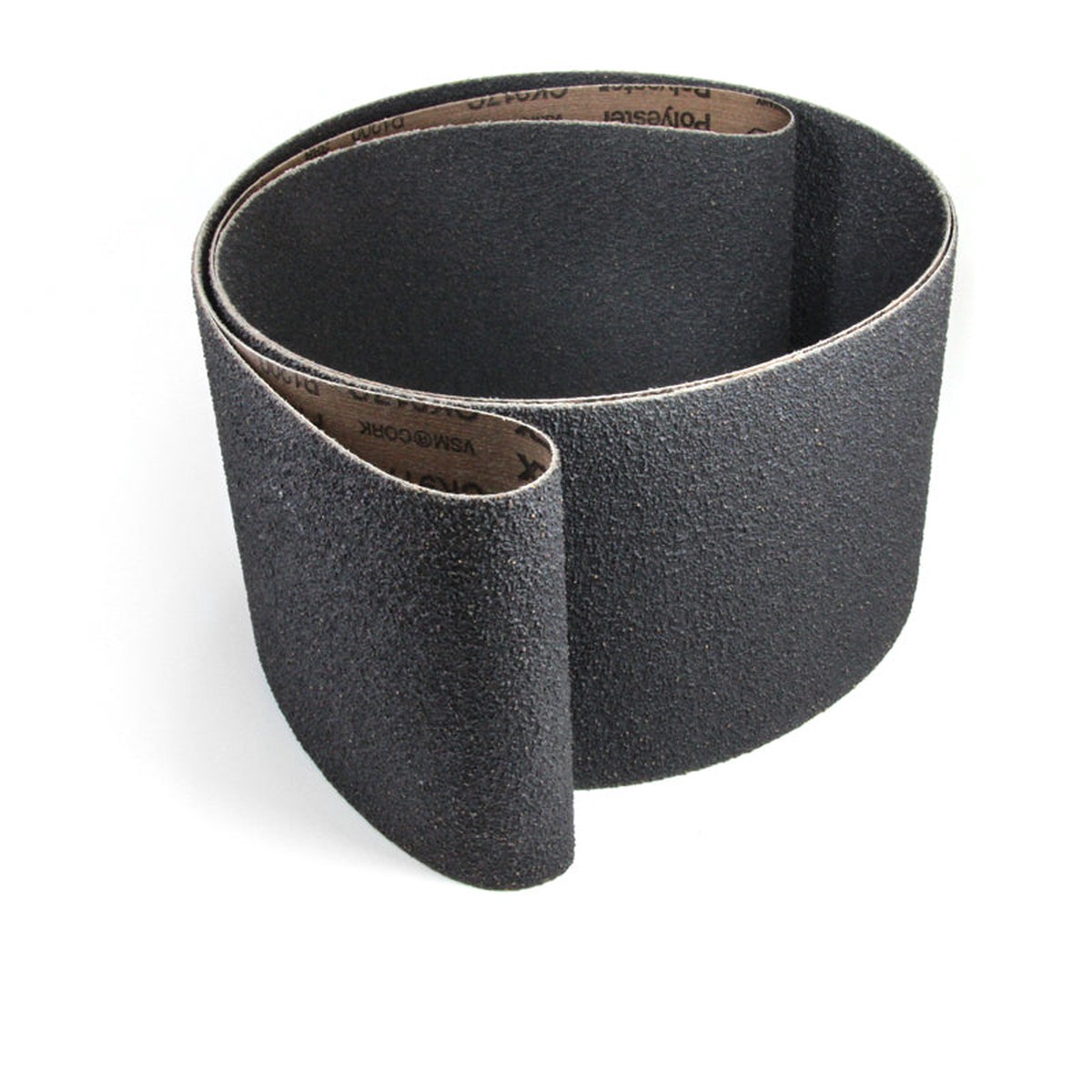 Abrasive Belt - VSM Abrasives Cork Belt, 1-1/8" x 21", 800 Grit, CK917C