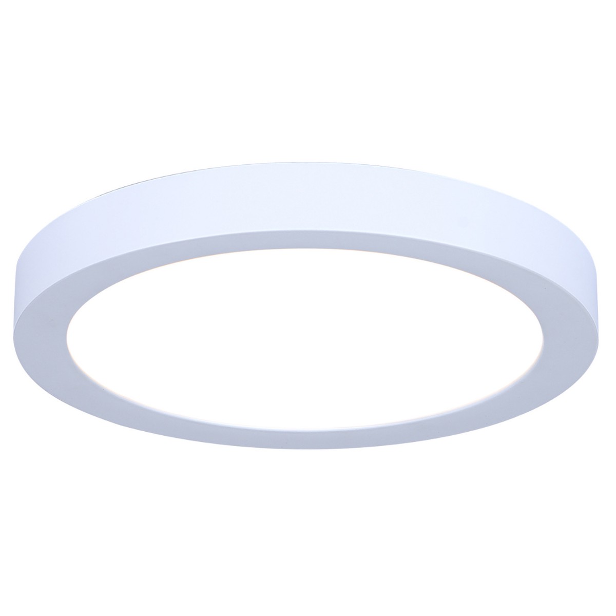 Flush Mount - Canarm White 12" LED Disc Light, SMD1225WH