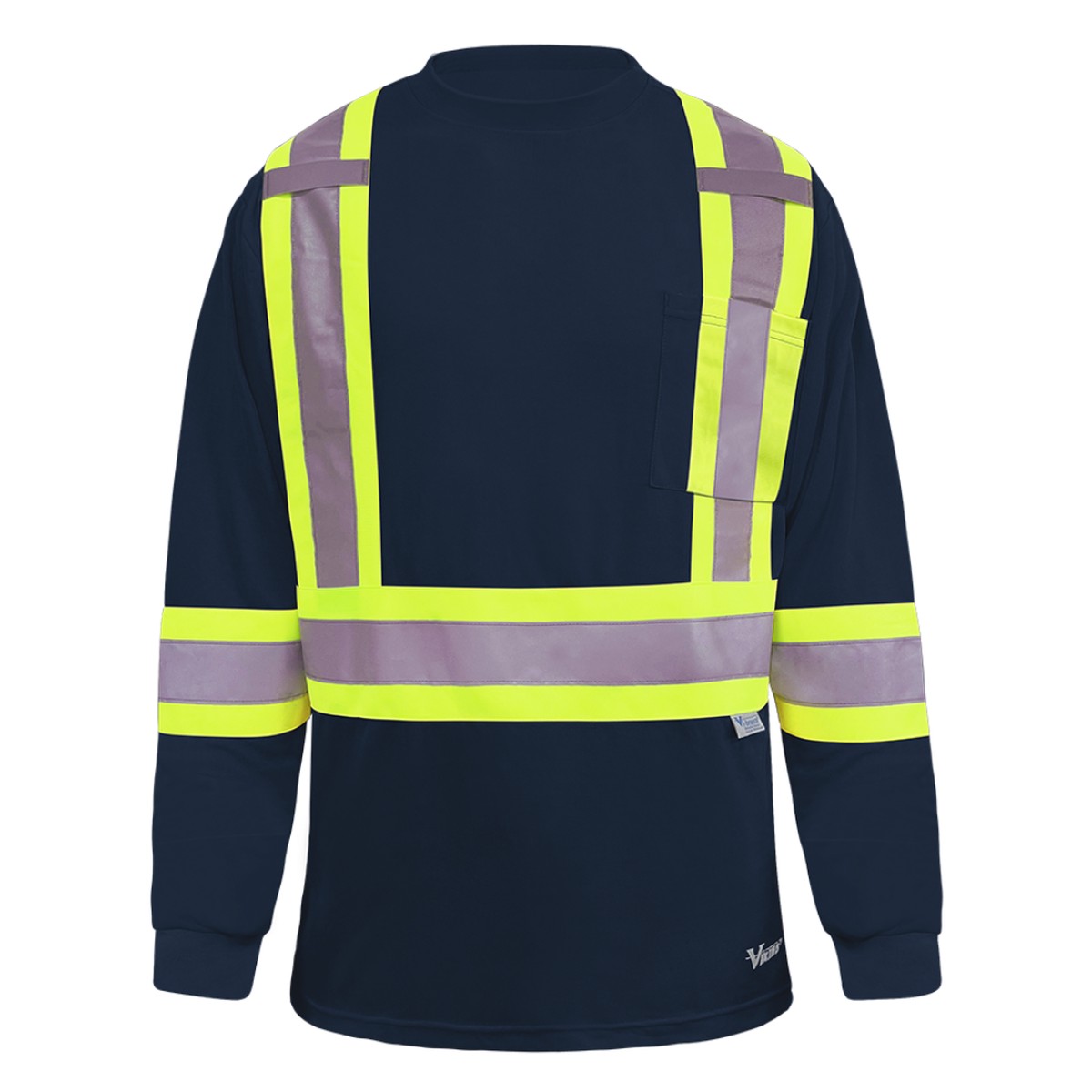 Long-Sleeved Shirt - Viking Hi-Viz CSA Bamboo Lined Long-Sleeved Shirt, 6018
