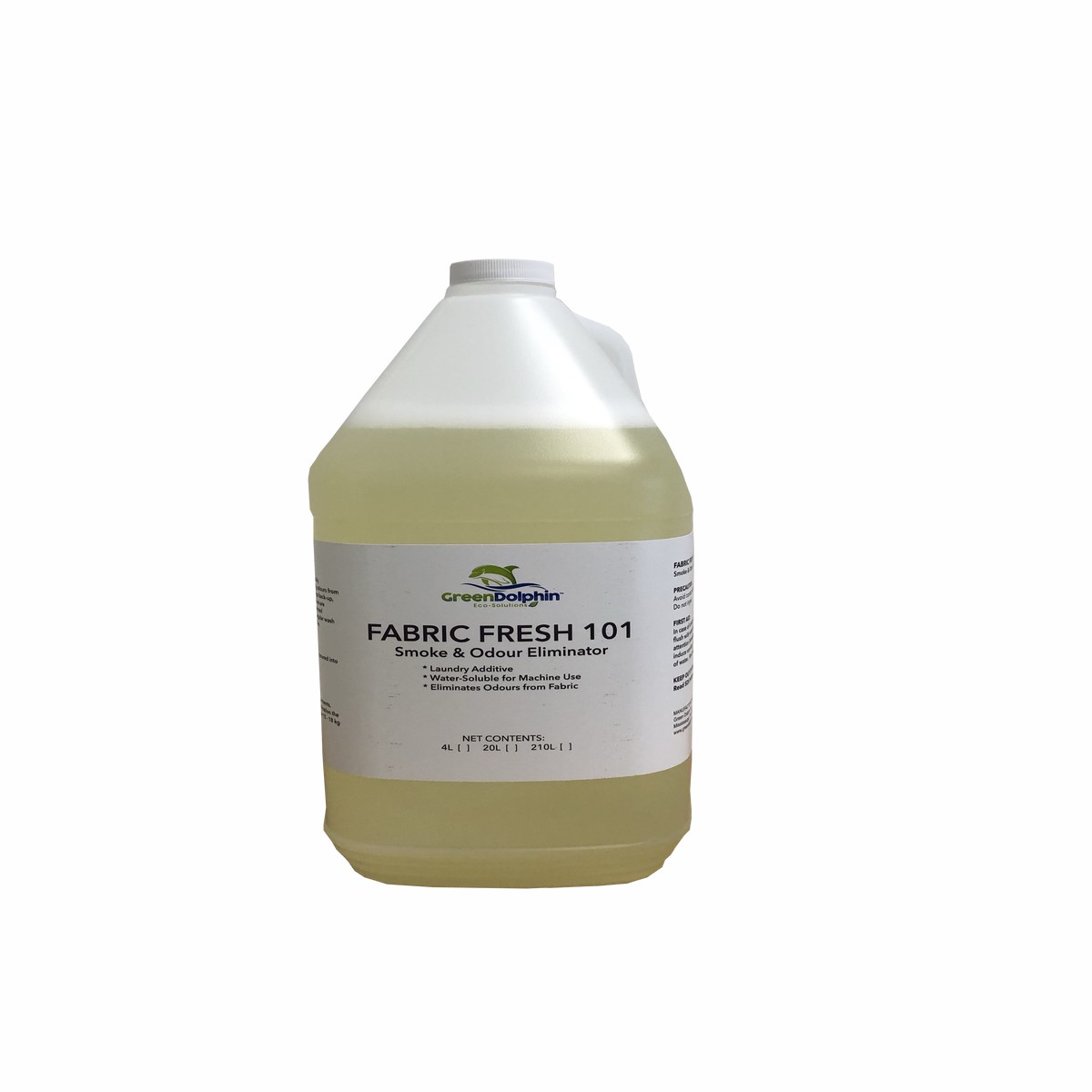 Odour Eliminator - Green Dolphin Fabric Fresh 101 Smoke & Odour Eliminator (Concentrate), GD-FF101