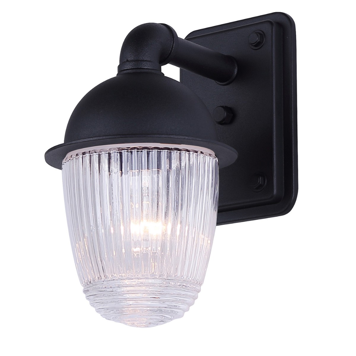 Outdoor Light - Canarm SENI Black Outdoor Light, IOL698BK