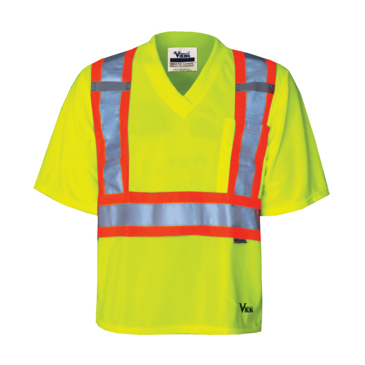 T-Shirt - Viking Hi-Viz CSA Safety T-Shirt, 6005