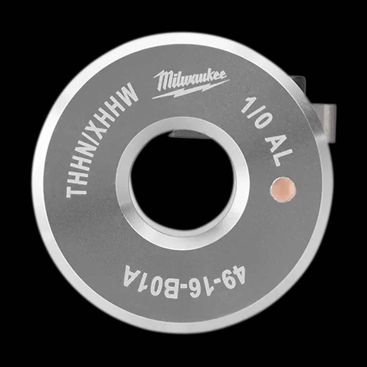 Bushing - Milwaukee Cable Stripper Aluminum THHN/XHHW Bushing, Various Sizes, 49-16-B