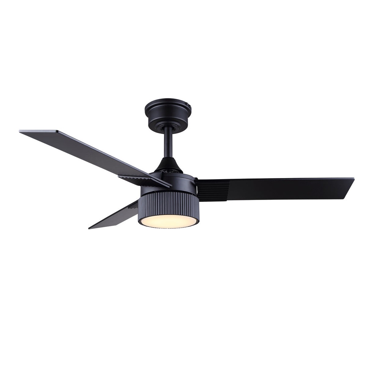 Ceiling Fan - Canarm 42" CALE Matte Black Ceiling Fan, CF42CAL3BK