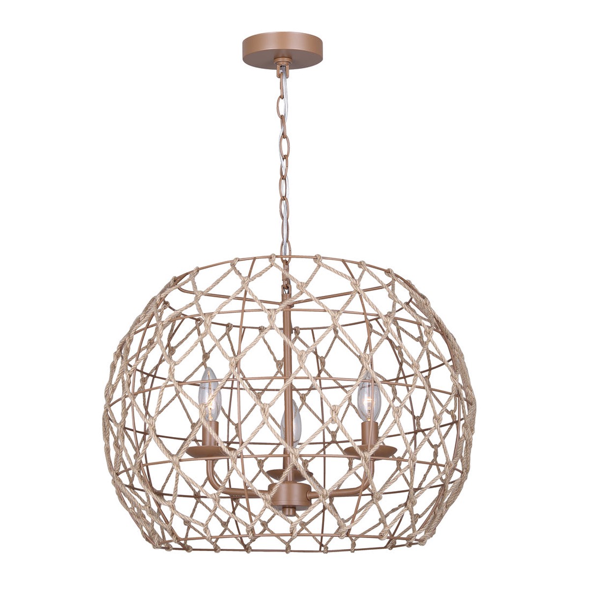 Ceiling Light - Canarm AURA Tan Pendant Light, IPL2124B03BR20