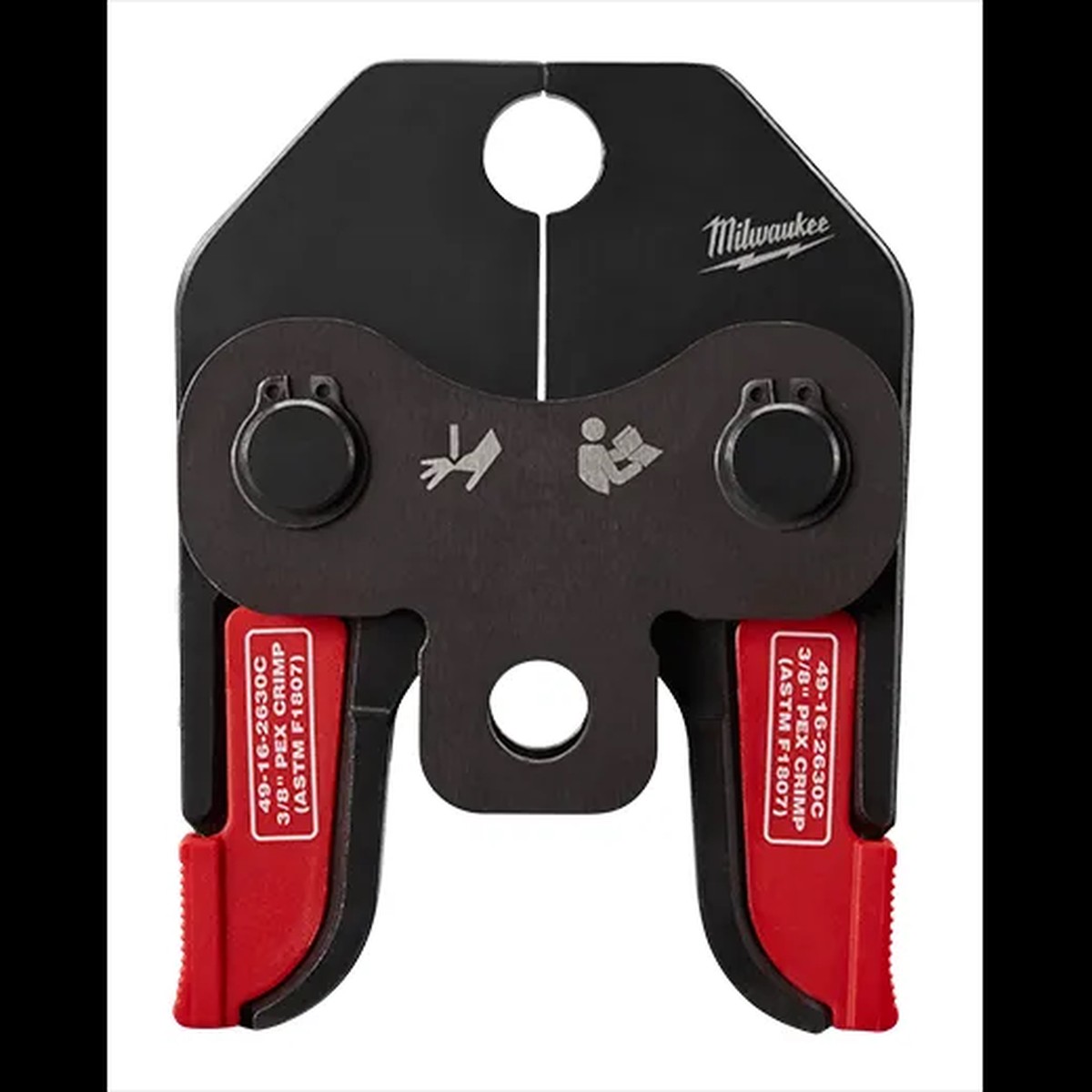Crimp Jaw - Milwaukee M18 PEX Crimp Jaw for M18 Short Throw Press Tool, Various Sizes, 49-16-263C