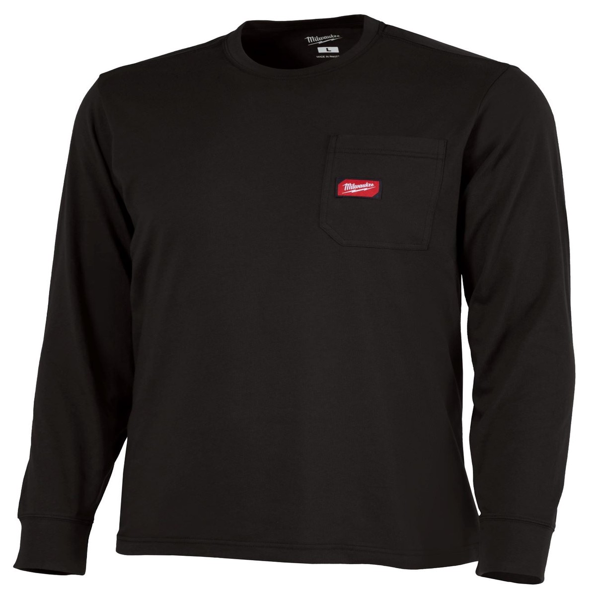 Long-Sleeved Shirt - Milwaukee Heavy Duty Pocket T-Shirt, 606