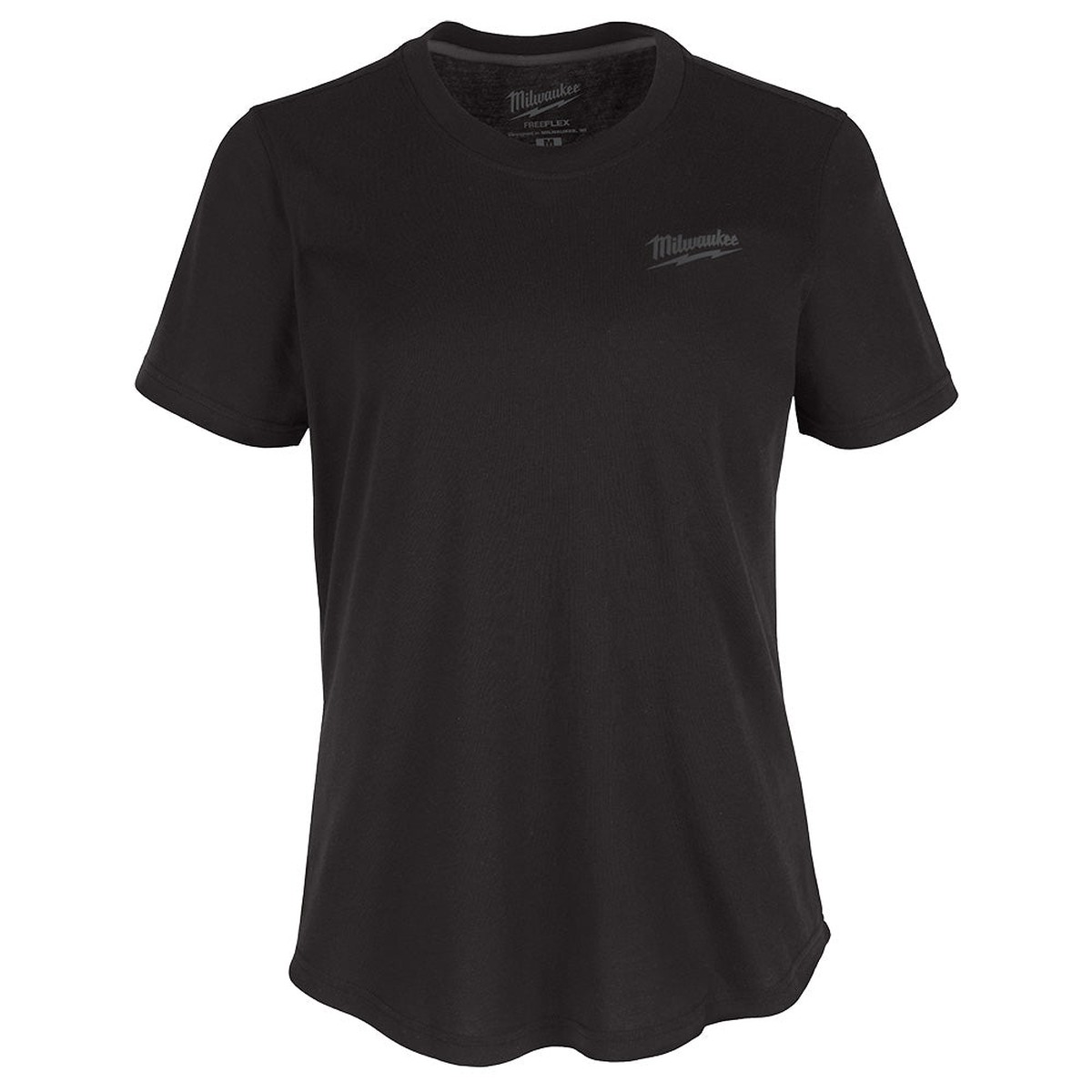 T-Shirt - Milwaukee Women's FREEFLEX Hybrid Tee - Short Sleeve (Black, Grey or Purple), F452