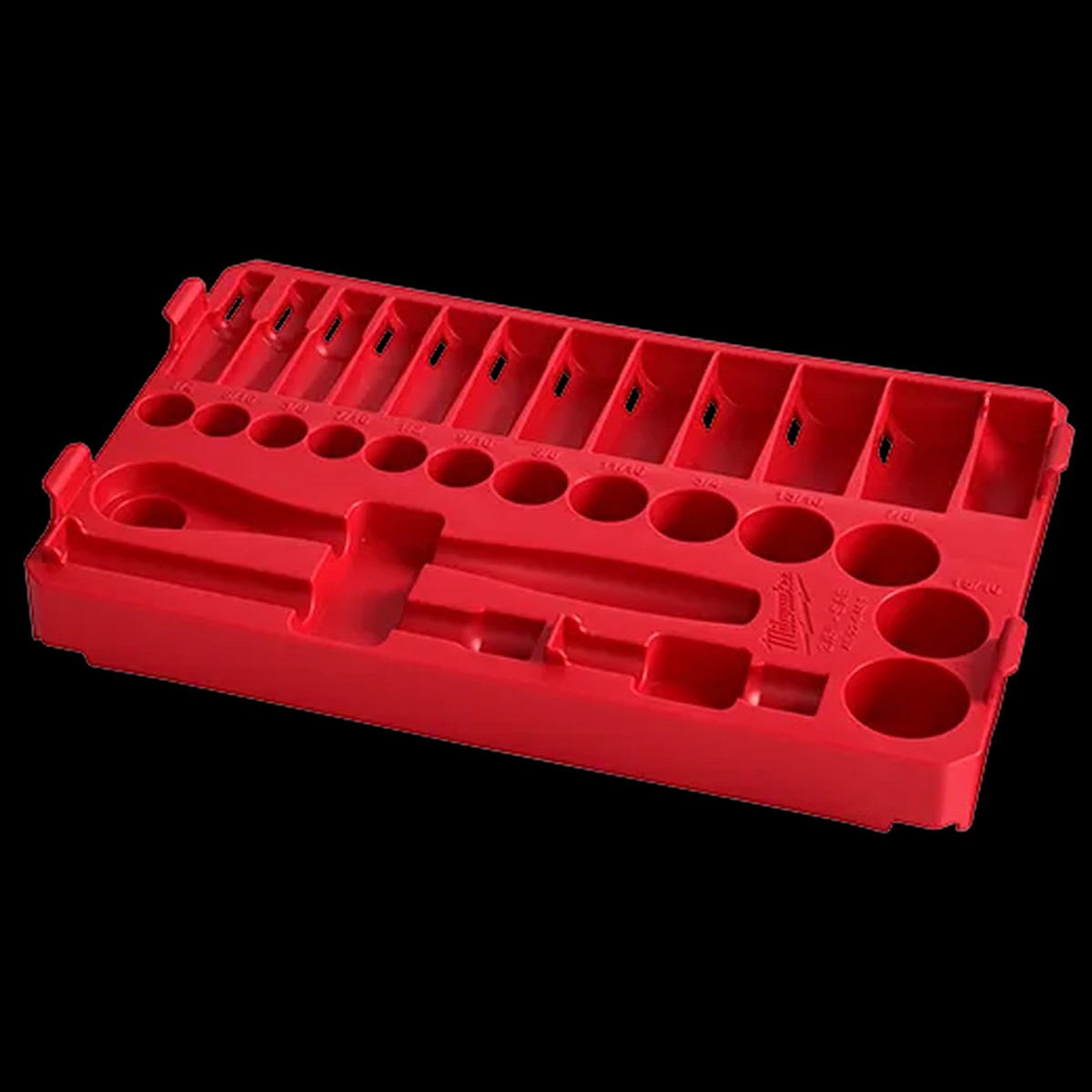 Tray - Milwaukee 28pc 3/8" Drive SAE Ratchet & Socket Tray, 48-22-9481T