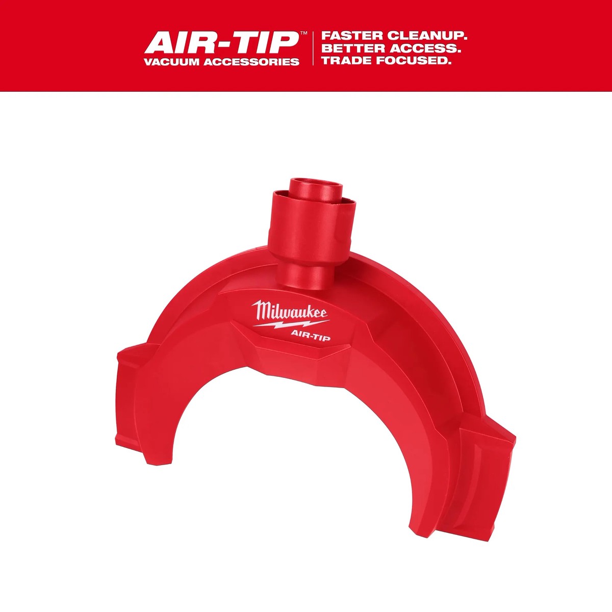 Vacuum Accessories - Milwaukee AIR-TIP Bucket Topper Dust Collector, 49-90-2041
