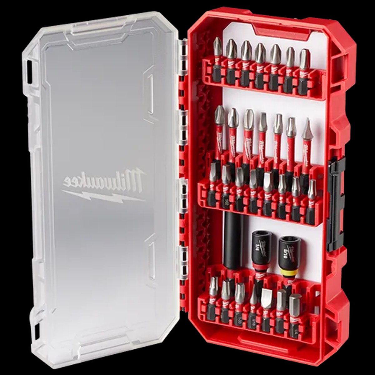 Drill Bit Set - Milwaukee SHOCKWAVE Impact Duty Driver Bit Set - 32PC, 48-32-4004