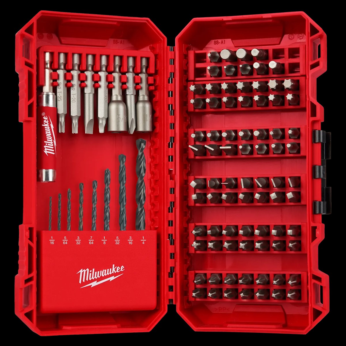 Drill Bits - Milwaukee Drill & Drive Set - 95PC, 48-32-5156