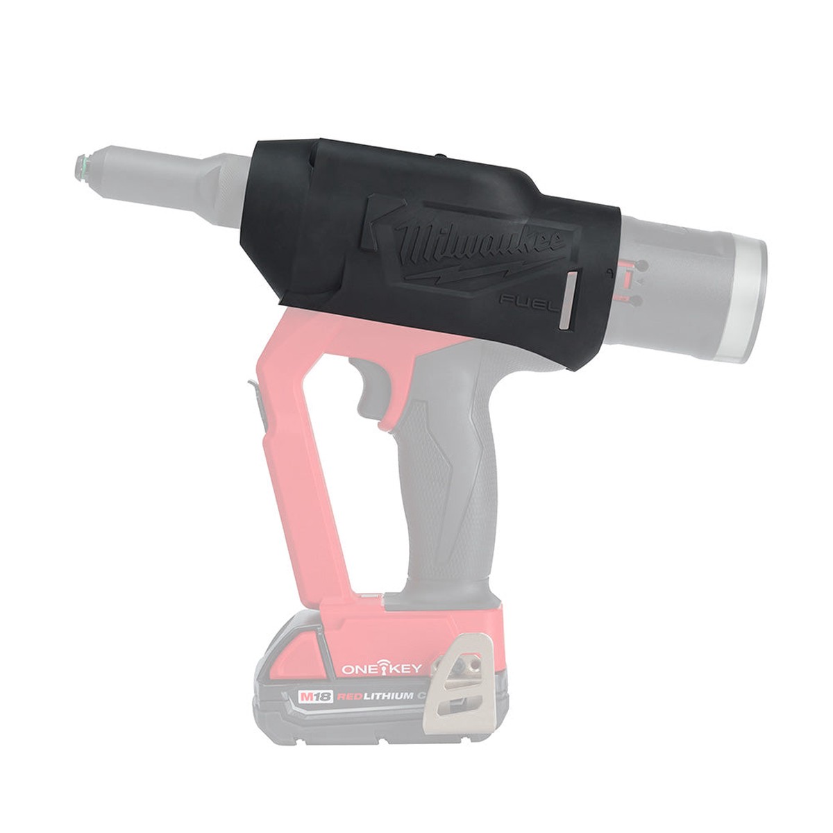 Protective Boot - Milwaukee M18 FUEL 1/4" Blind Rivet Tool w/ ONE-KEY Protective Boot, 49-16-2660B