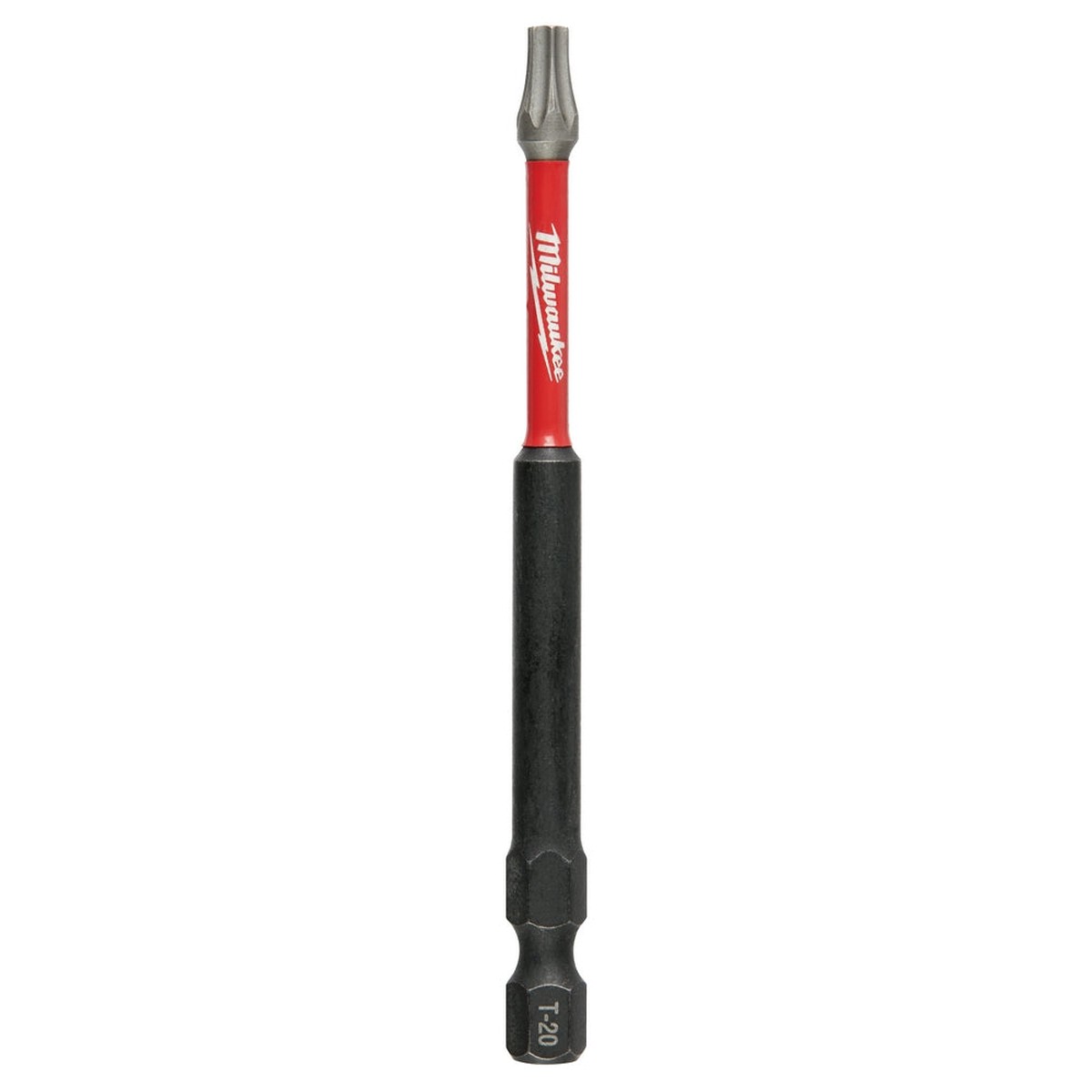 Screwdriver Bits - Milwaukee SHOCKWAVE Impact Duty 3-1/2" T20 Bit 2PK, 48-32-4678