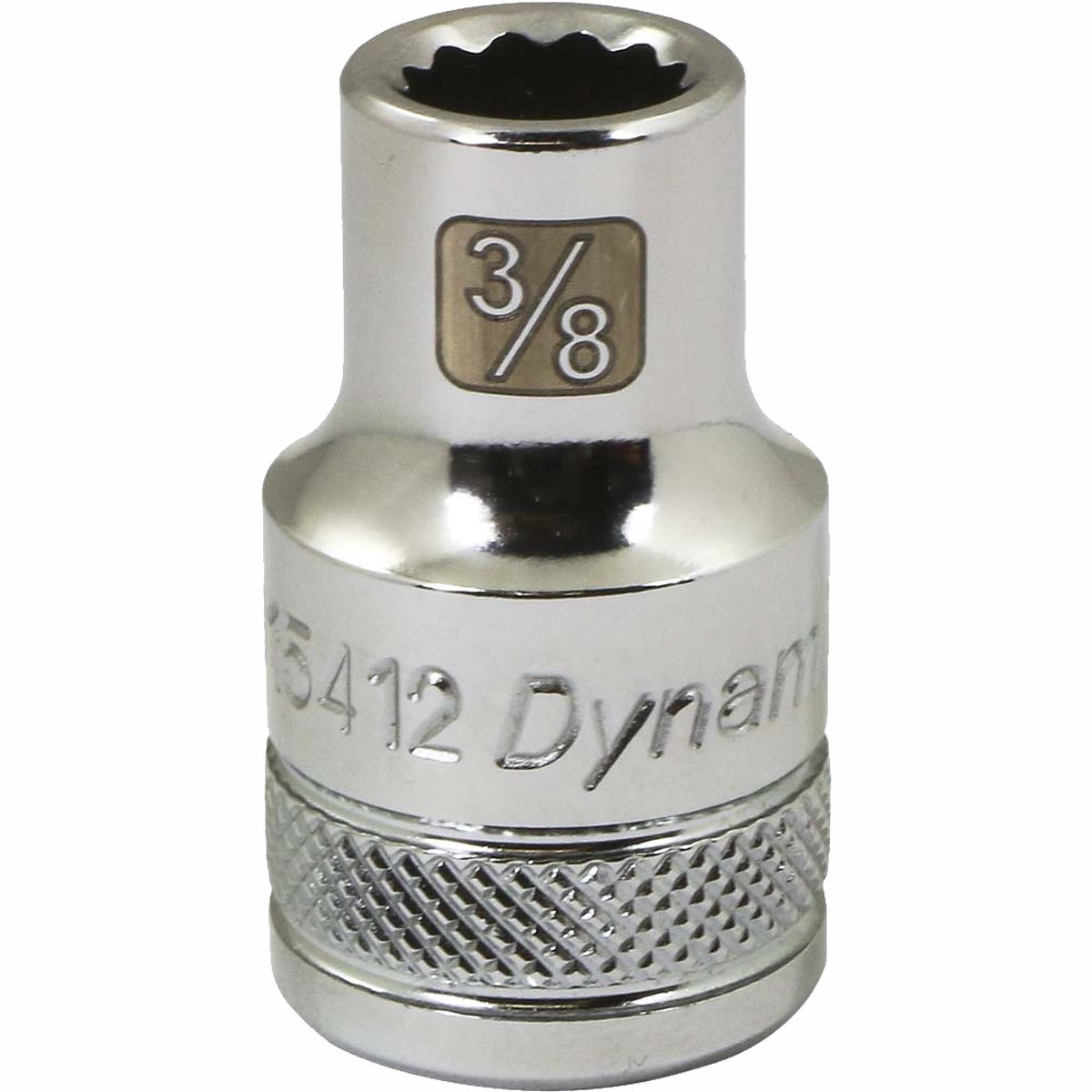 Socket - Dynamic Tools 1/2" Drive 12 Point SAE, Standard Length, Chrome Sockets, Various Sizes, D0154