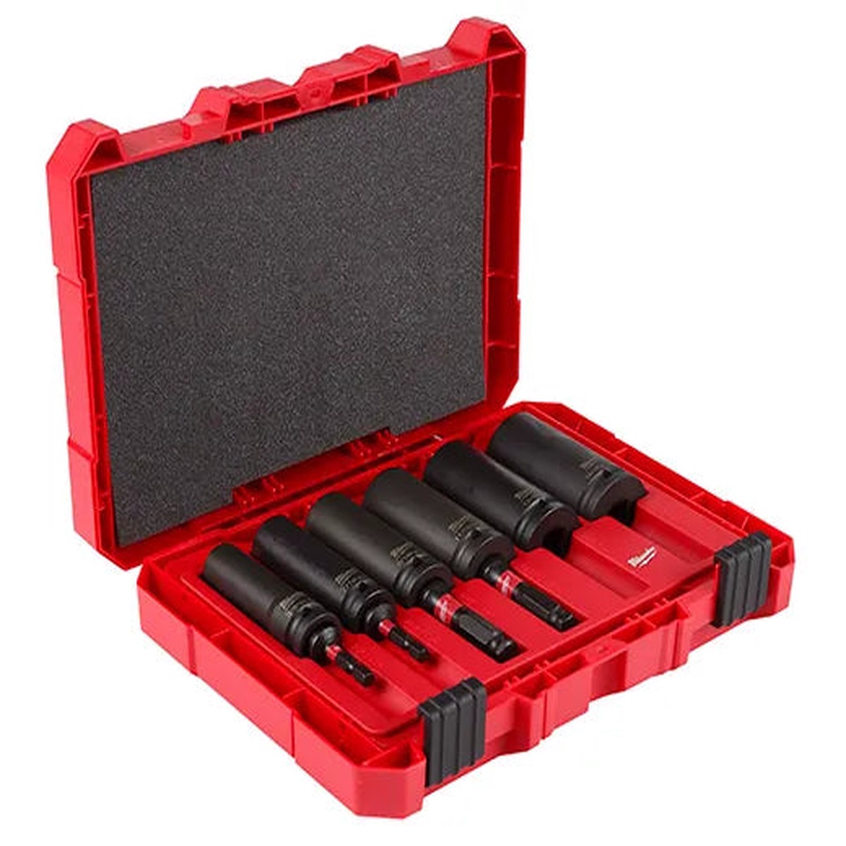 Socket Set - Milwaukee Shockwave Lineman's 10PC 2 IN 1 12PT Socket Set, 49-66-5125