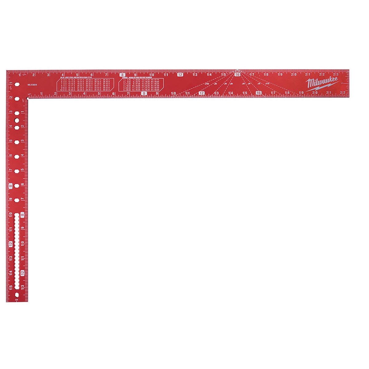 Square - Milwaukee 16 in. x 24 in. Framing Square, MLSQ024