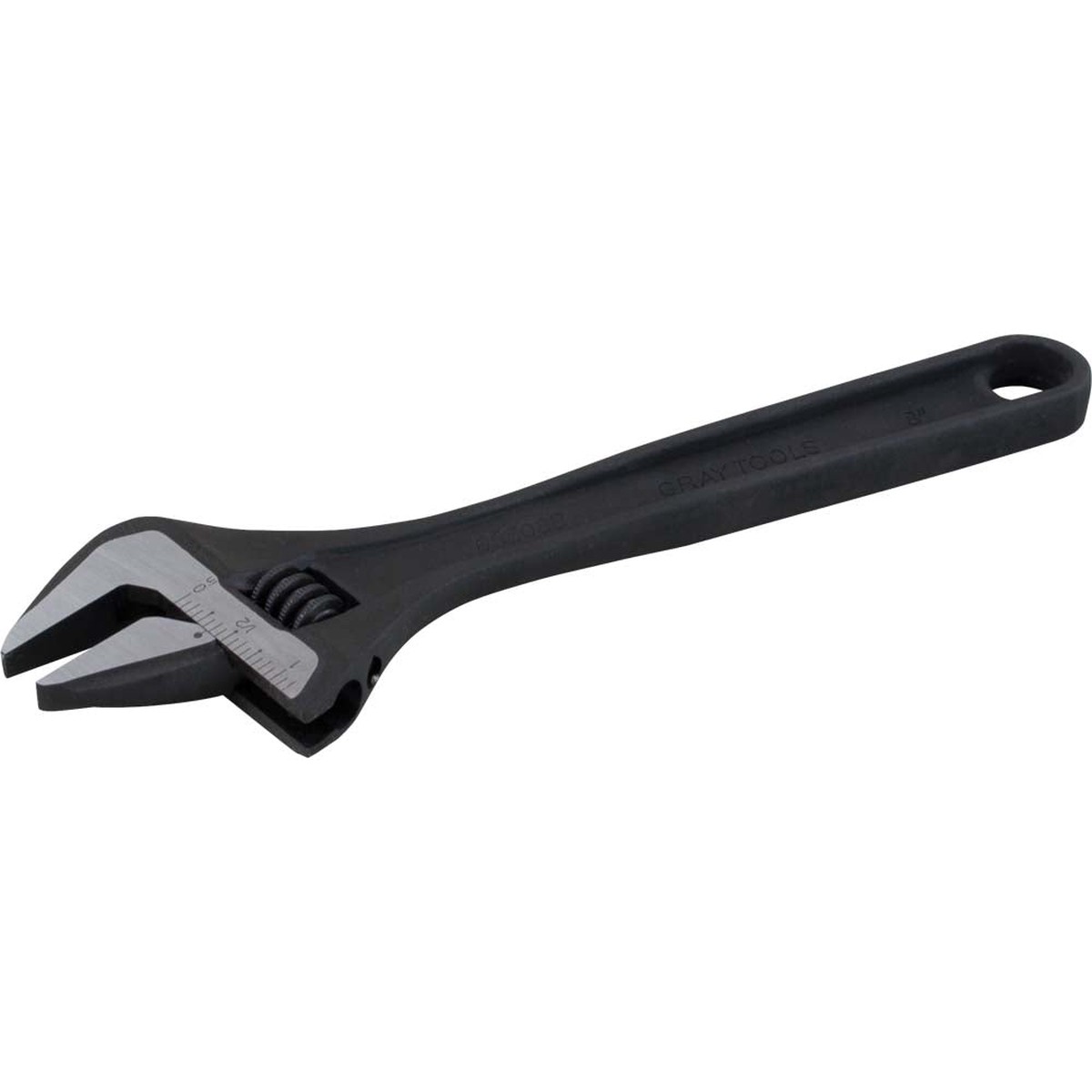 Wrench - Gray Tools Adjustable Wrenches - Black Oxide Finish, Various Sizes, 653B