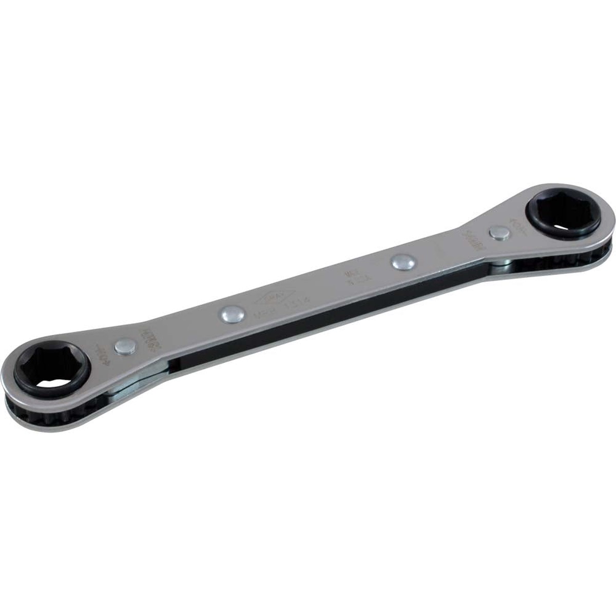 Wrench - Gray Tools Metric Flat Ratcheting Box End Wrenches - 6 Point, MRB