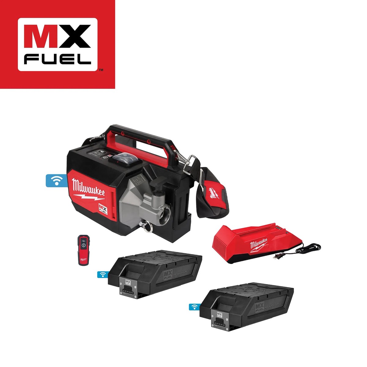 Concrete Vibrator Kit - Milwaukee MX FUEL Concrete Vibrator Kit, MXF370-2XC