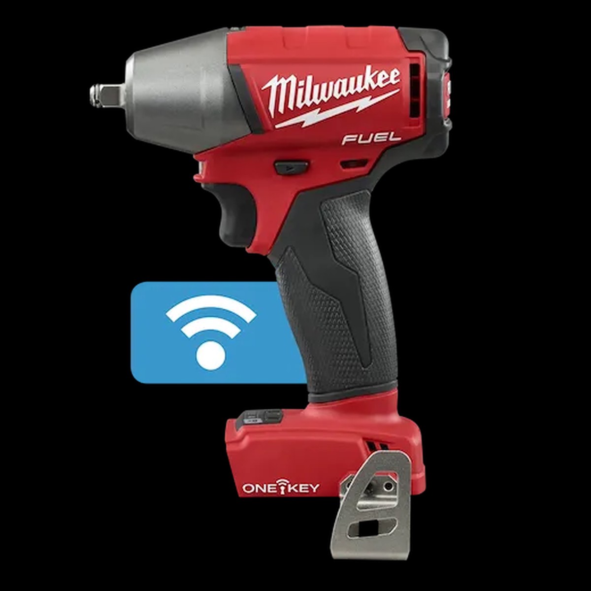 Impact Wrench - Milwaukee M18 FUEL with ONE-KEY 3/8" Compact Impact Wrench w/ Friction Ring (Tool Only), 2758-20