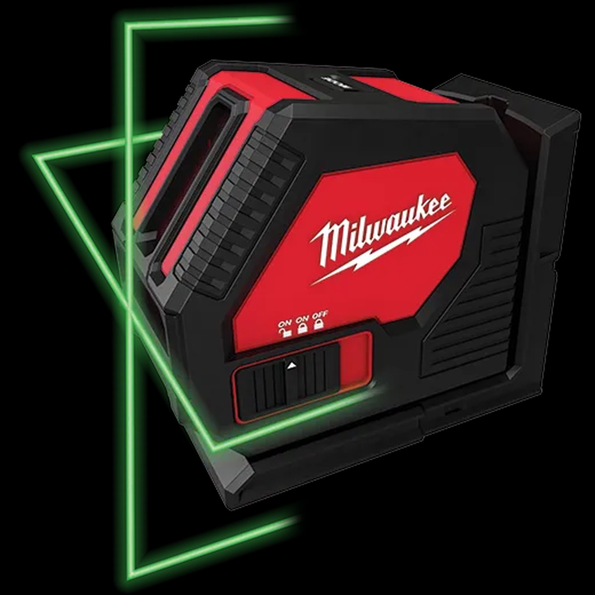 Laser Level - Milwaukee Green Cross Line Laser, 3421