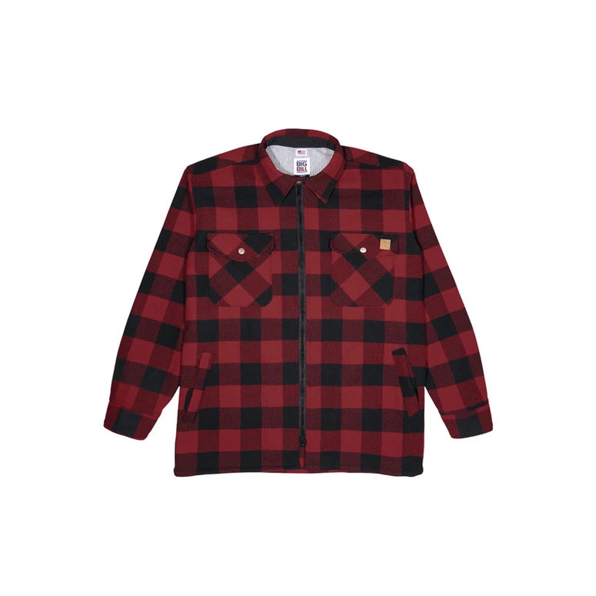 Shirt - Big Bill Northland Wool Zip-Front Jac-Shirt, 463