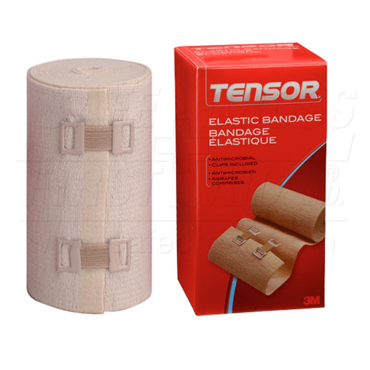 Bandage - Safecross Compression Bandage Tensor 4" x 3-1/3 Yds, 08062