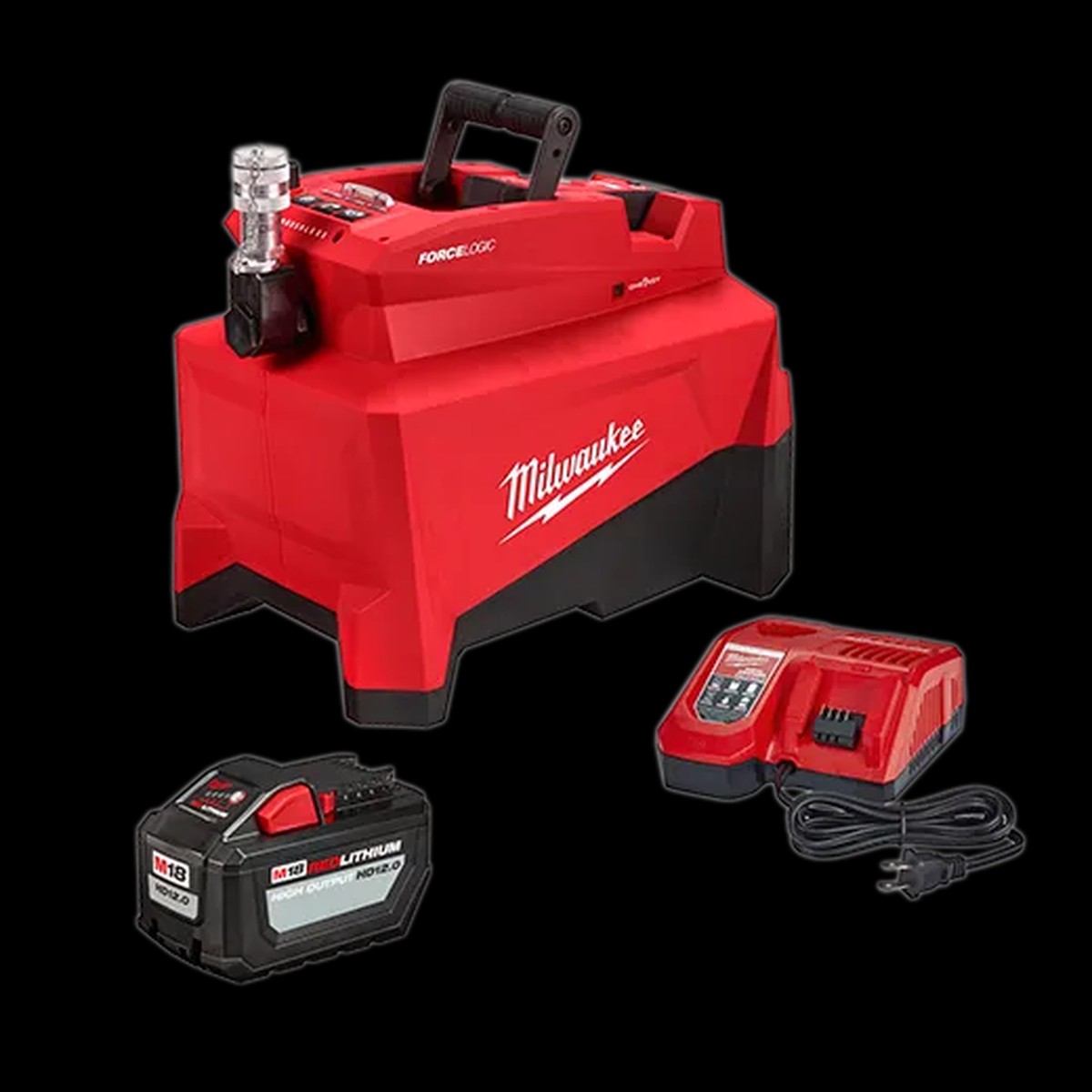 Hydraulic Pump Kit - Milwaukee M18 FORCE LOGIC 10,000psi Hydraulic Pump Kit, 2774-21HD