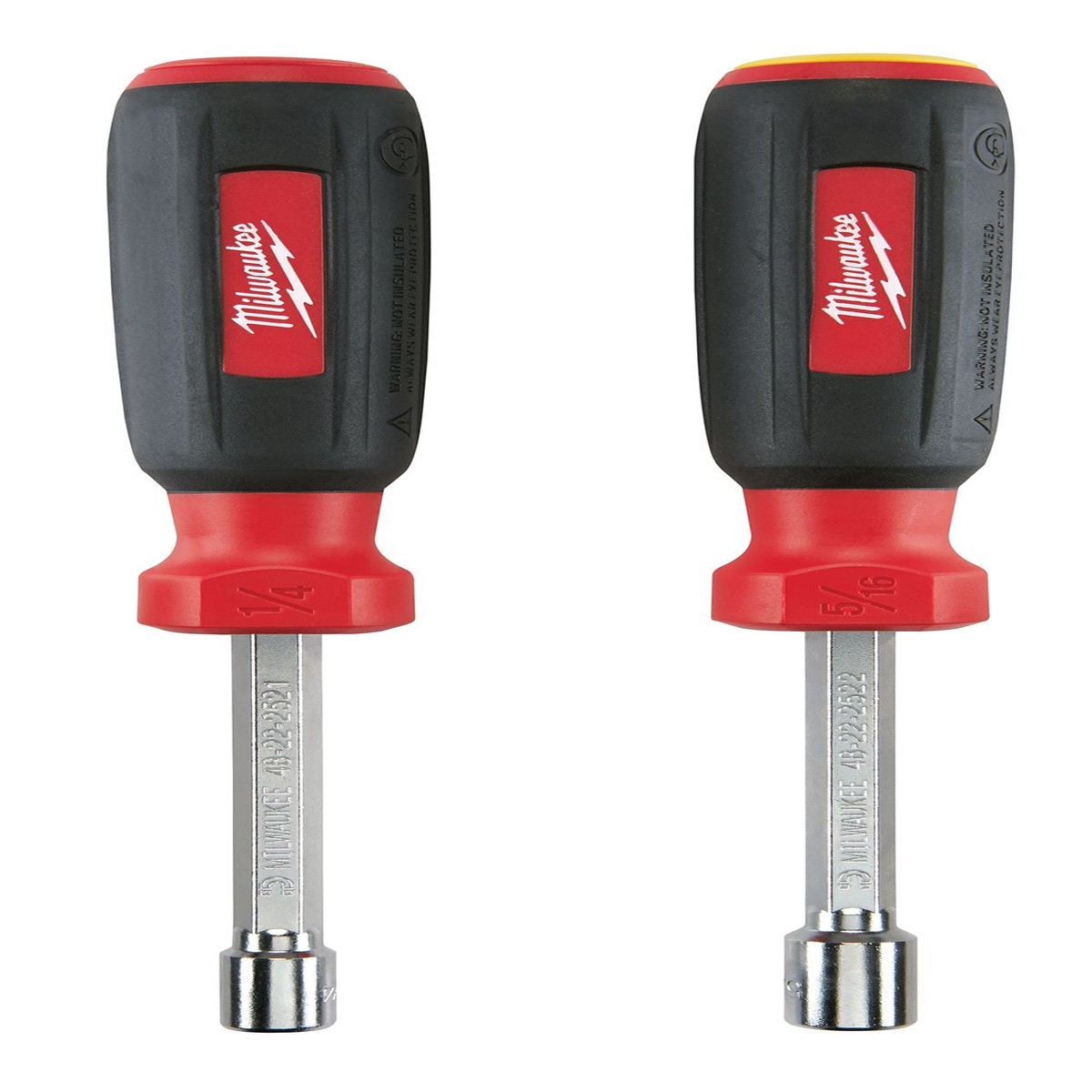 Nut Driver - Milwaukee 2PC HollowCore Magnetic Nut Driver Set, 48-22-2502