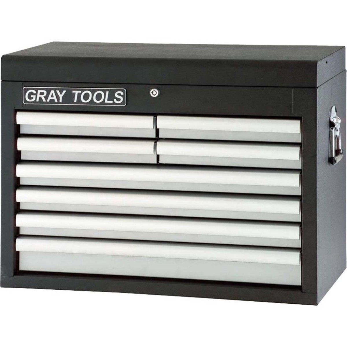 Tool Box - Gray Tools 8 Drawer Top Chest - Marquis Series Tool Box, 99808SB