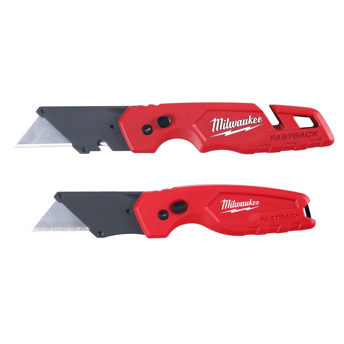 Utility Knife - Milwaukee 2PC FASTBACK Folding Utility Knife Set, 48-22-1503